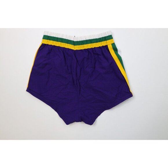 Vintage 80s Sand Knit Mens Small Utah Jazz Adrian Dantley Basketball Uniform USA - Picture 11 of 11